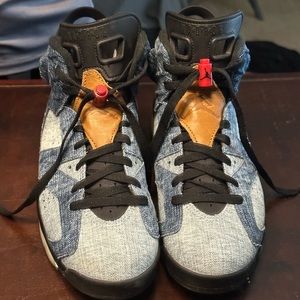 Air Jordan Retro Denim Blue Shoes size 8 men